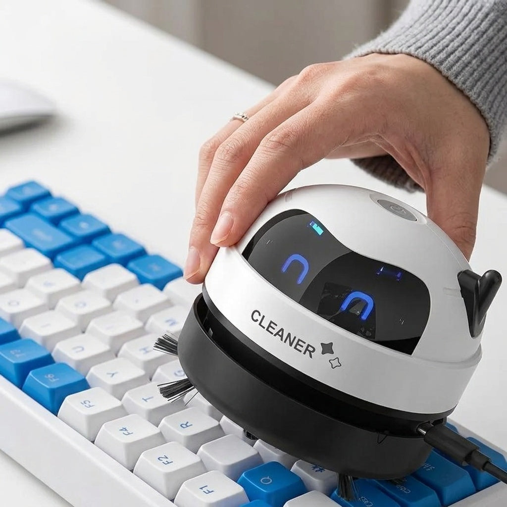 Portable USB Vacuum Cleaner for Desks and Cars