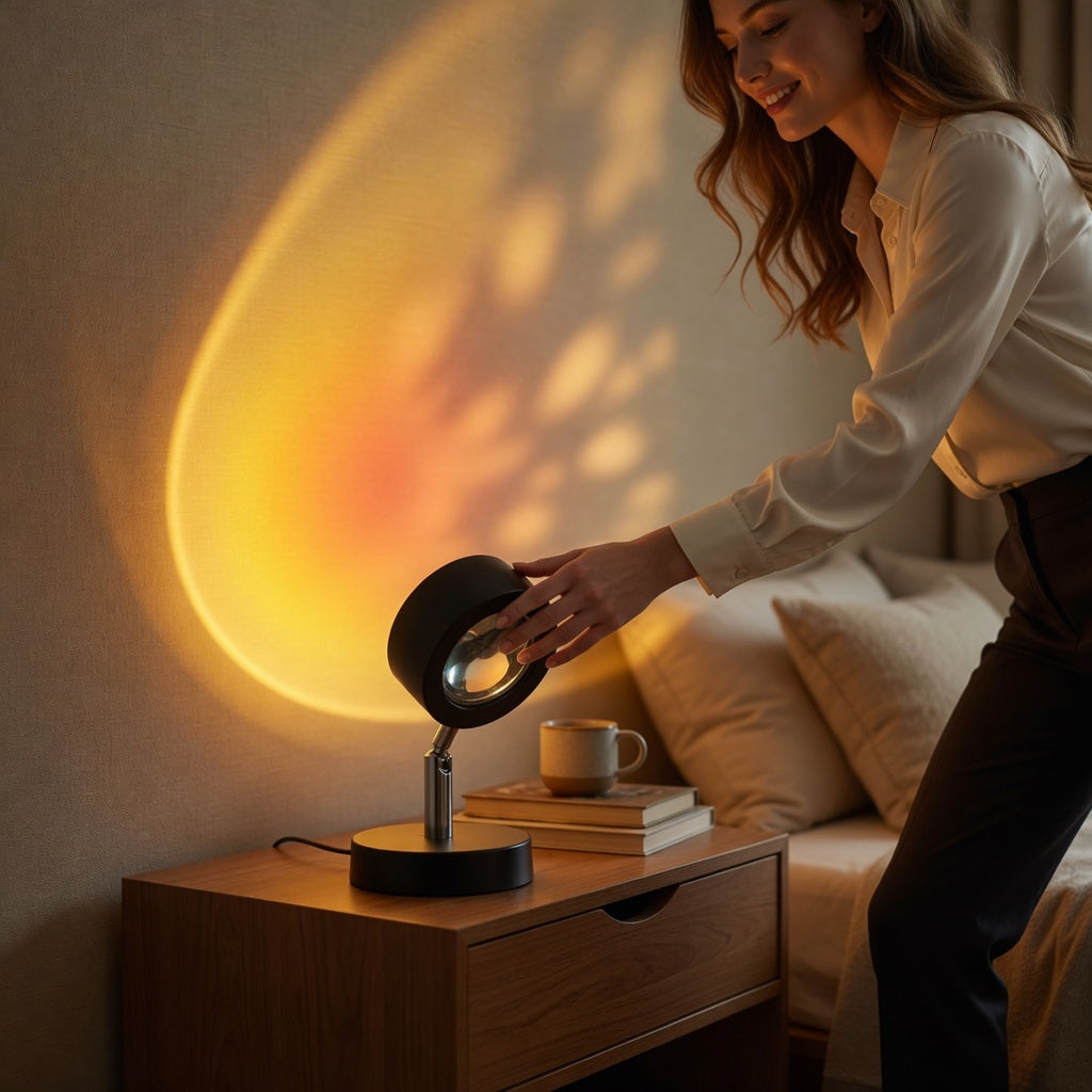 Sunset Projection Lamp - Ambient Light for Any Room