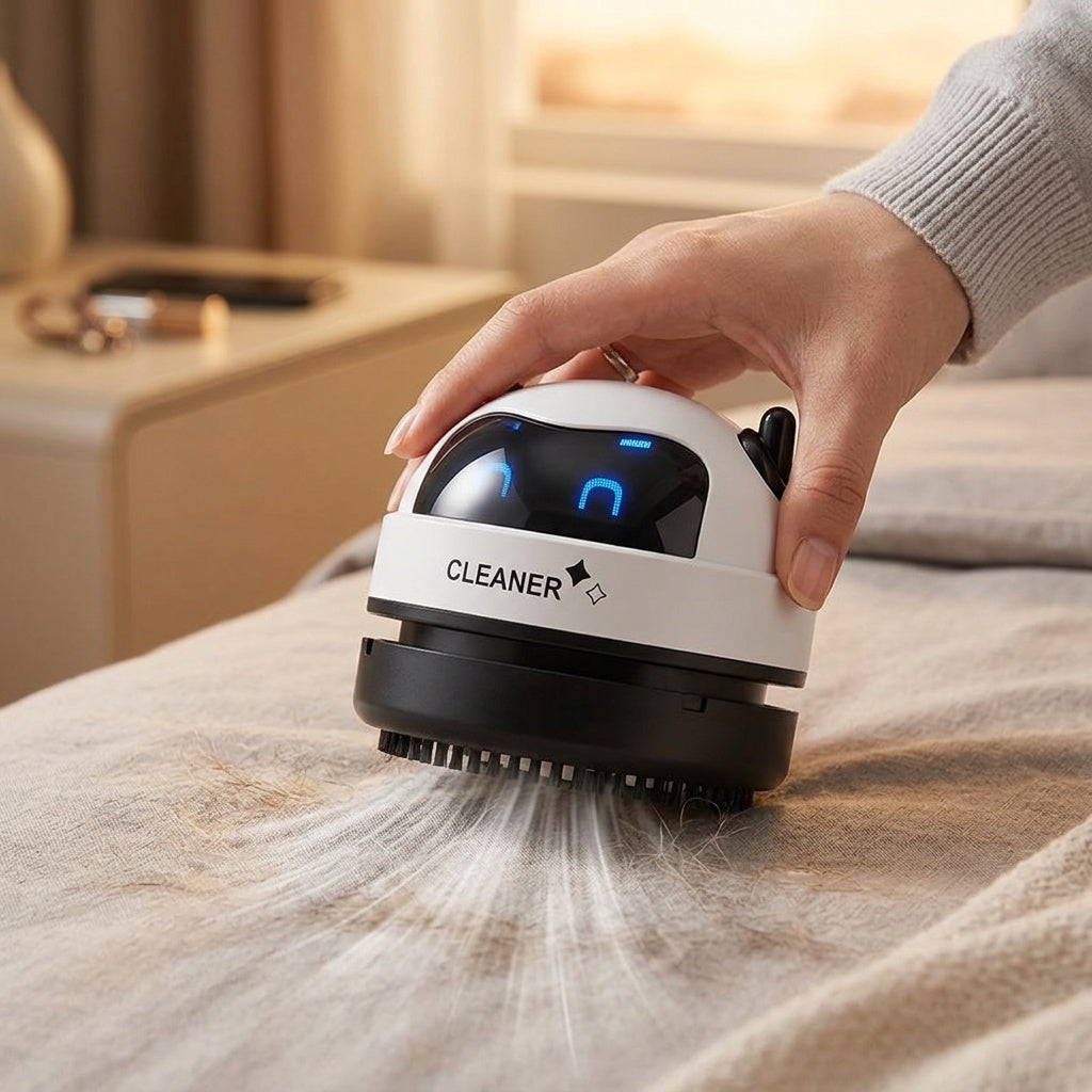 Portable USB Vacuum Cleaner for Desks and Cars