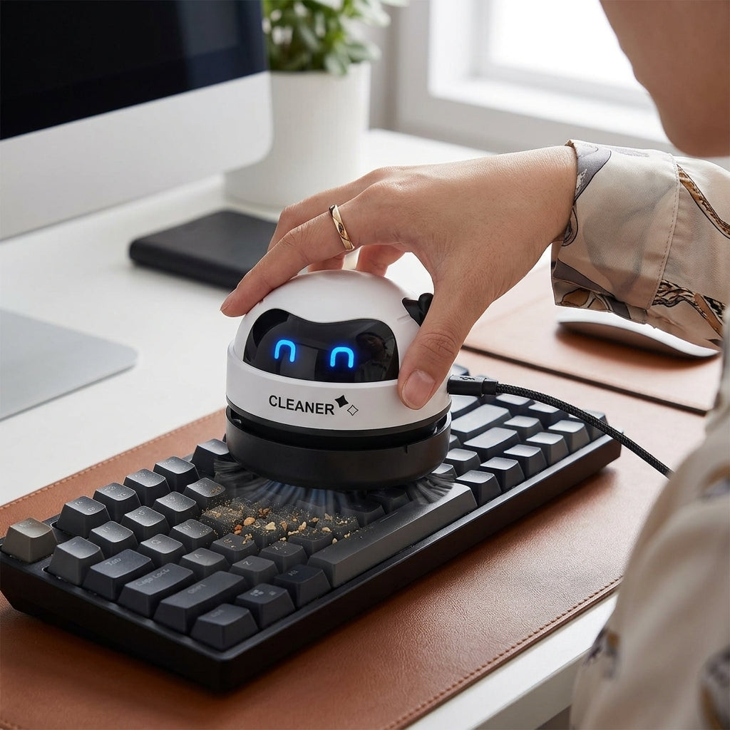 Portable USB Vacuum Cleaner for Desks and Cars